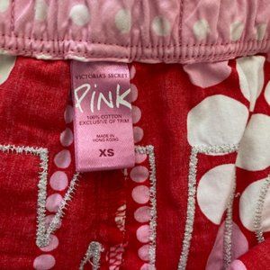 Victoria's  Secret PINK Polka Dot Cotton Pants